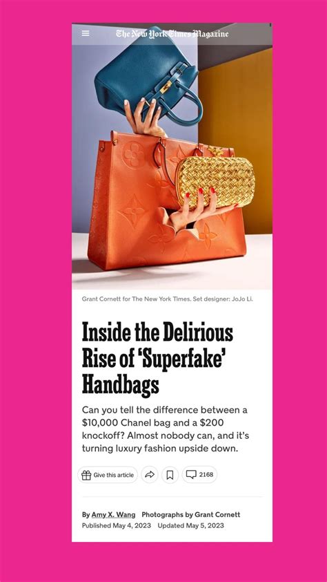 bav fakes|A Response to the NYT Article on the Superfake Handbag Industry.